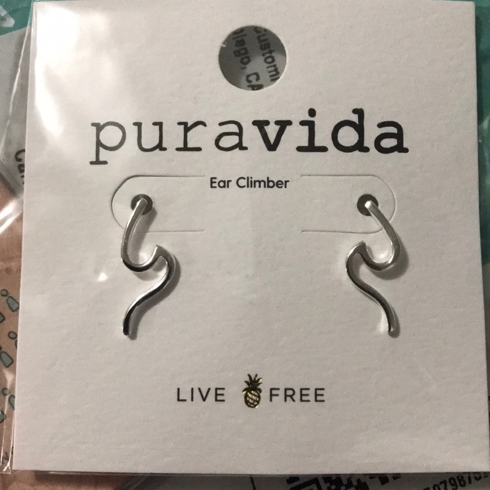 Ear climber earrings